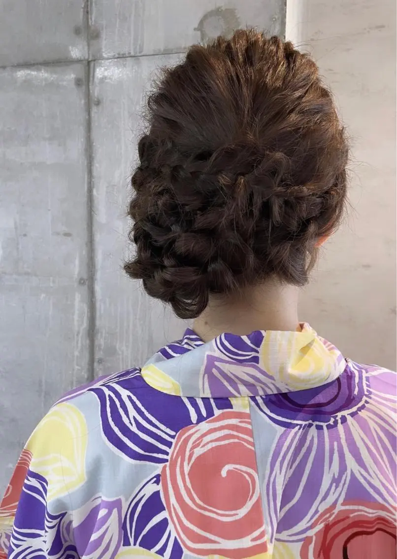 ロング ヘアアレンジ ヘアセット 美髪× ヘアセット✨Araiのヘアスタイル