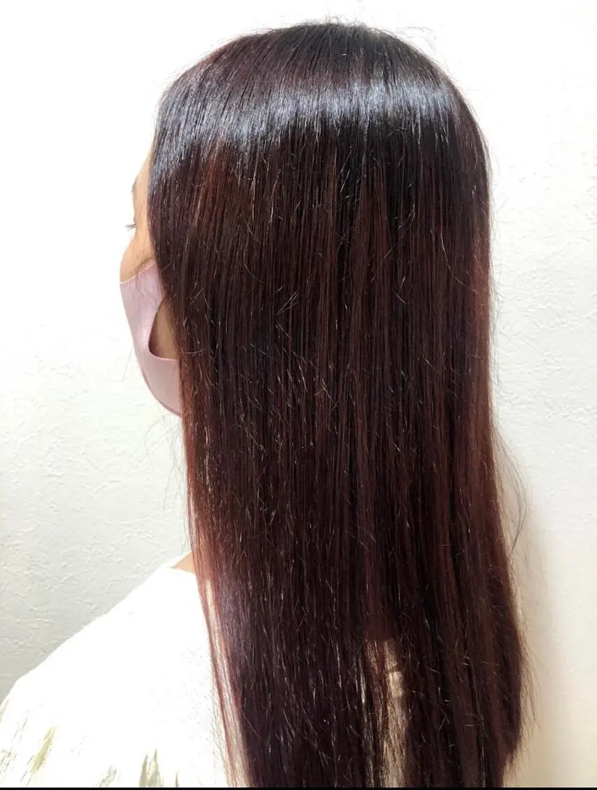 ミディアム カラー natsumi🍊 /ヘアセットのヘアスタイル