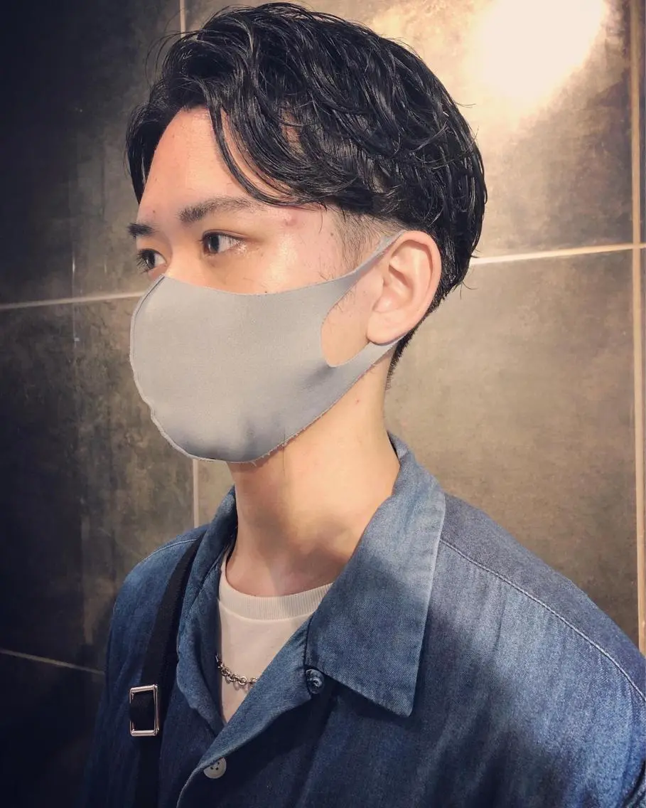 パーマ ヘアアレンジ メンズ カット パーマ トリートメント ヘアセット メンズ特化✂️栗原 侑也のヘアスタイル