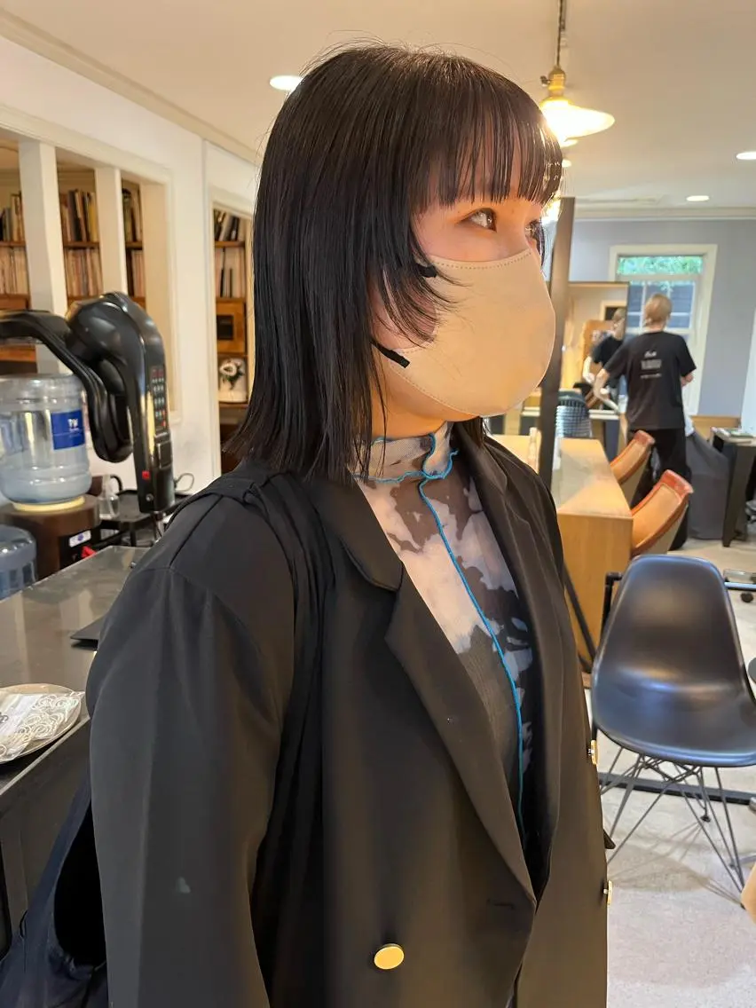 ショート カラー eri kinjoのヘアスタイル