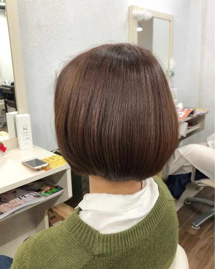 ショート カラー カット ヘアカラー 正木 彩音のヘアスタイル