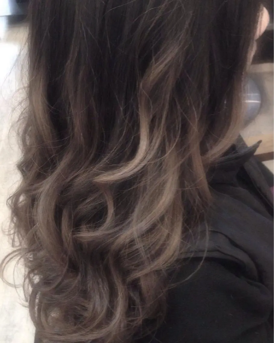 ミディアム セミロング ロング カラー filo   渋谷 Gishiのヘアスタイル