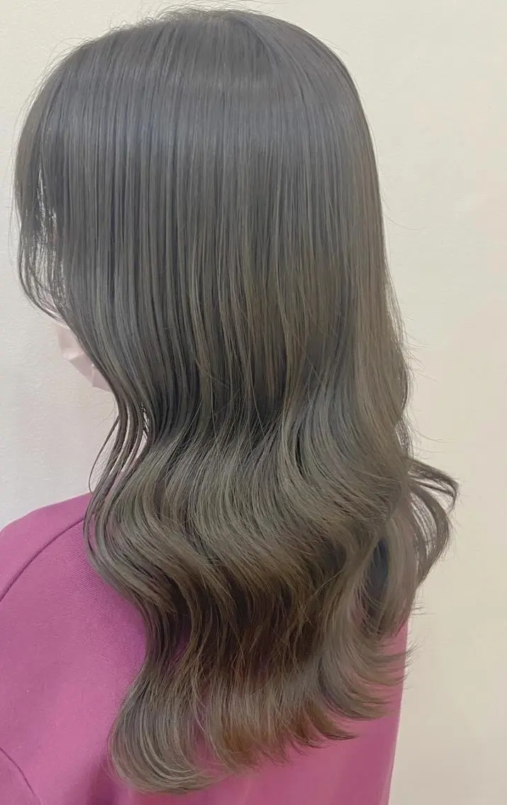 ミディアム カラー 韓国ヘア🇰🇷 Misuzuのヘアスタイル