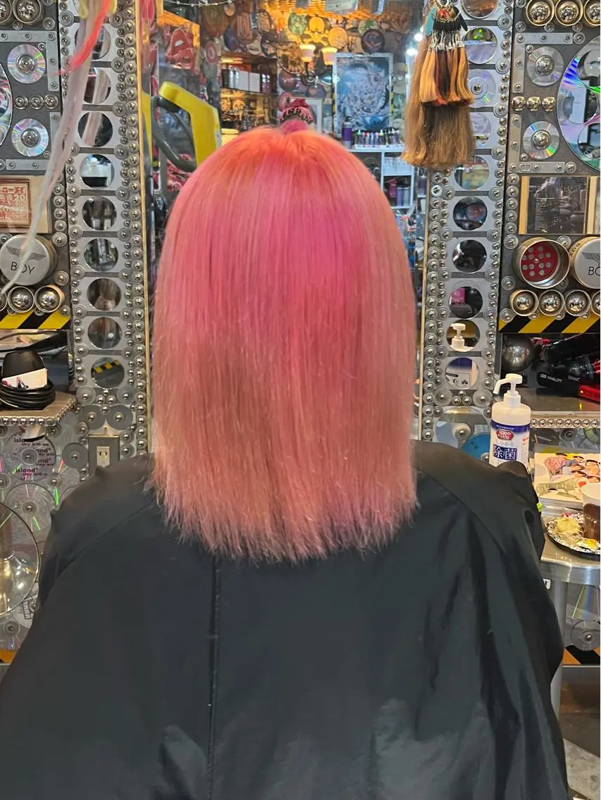 ミディアム カラー エクステ カット ヘアカラー KOYA ｺﾔのヘアスタイル