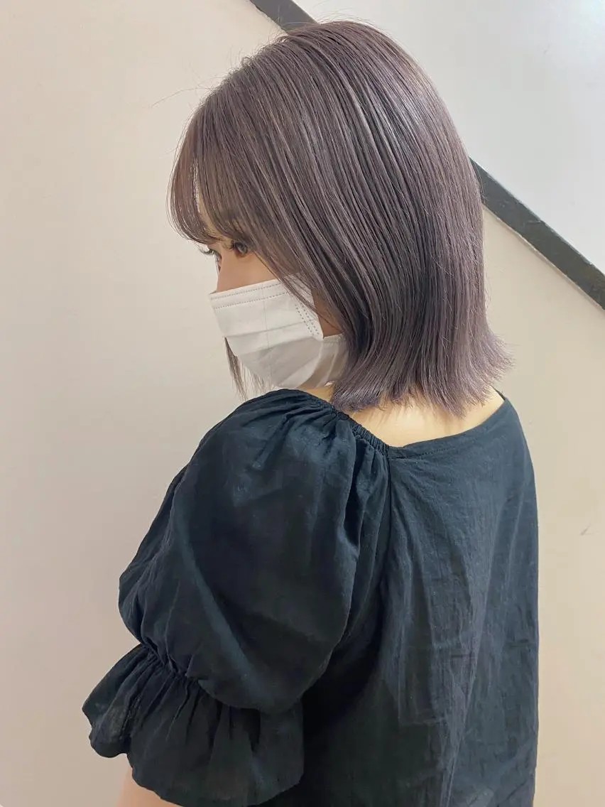 ショート カラー ヘアアレンジ ヘアカラー 小顔カット/艶 カラー特化♡MIHOのヘアスタイル
