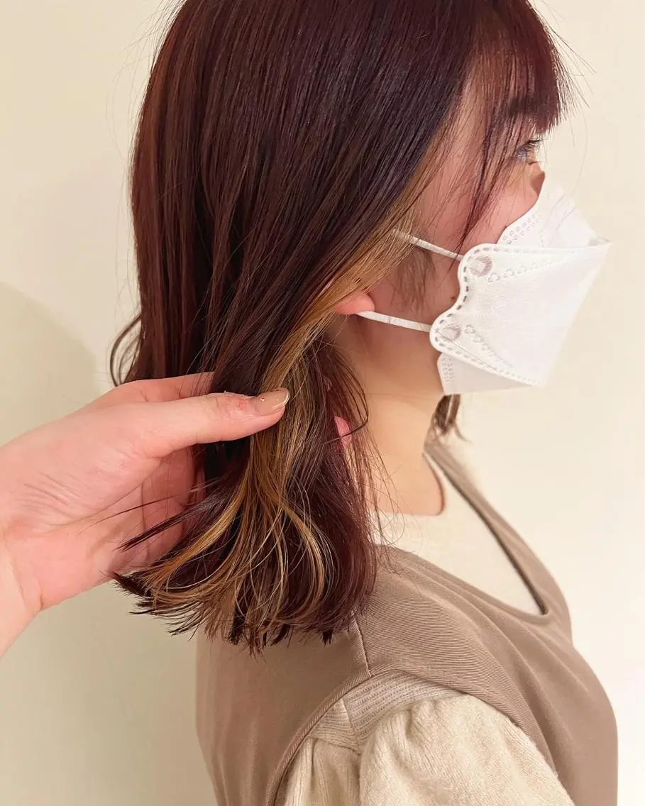 セミロング 🫧ツヤ髪個室美容室 安食茉莉🫧のヘアスタイル