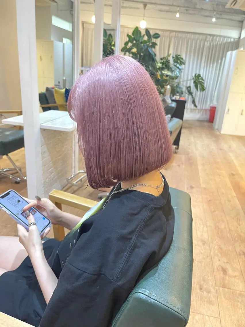 ショート 水原　悠吾 ELISS　ブリーチのヘアスタイル