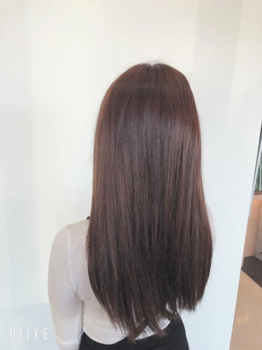 ロング そそ　喜 多のヘアスタイル