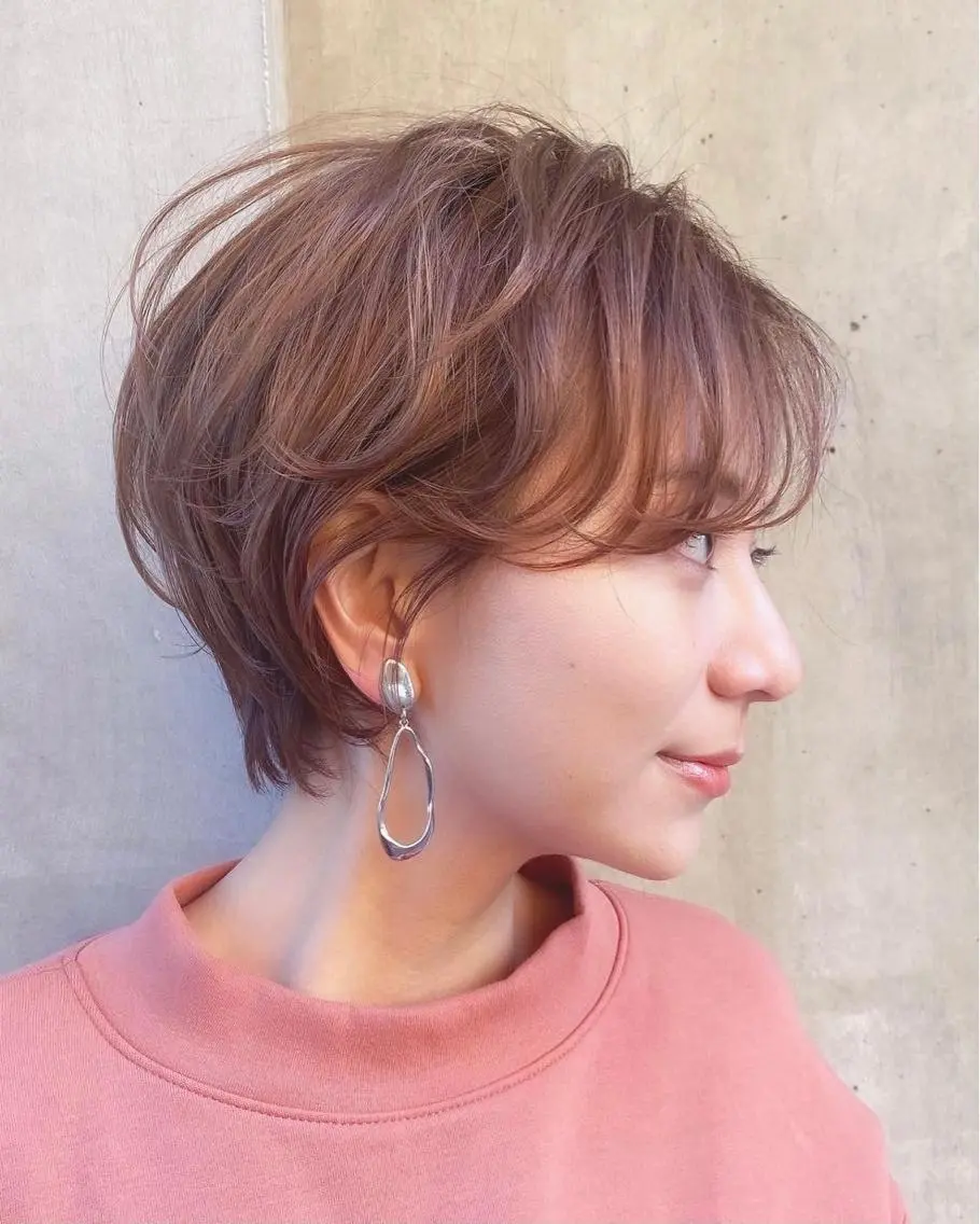 ミディアム ヘアカラー トリートメント 🇰🇷韓国レイヤー 錦糸町【北山謙三】のヘアスタイル