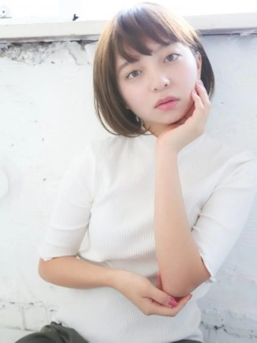 ショート 江原 彩華のヘアスタイル