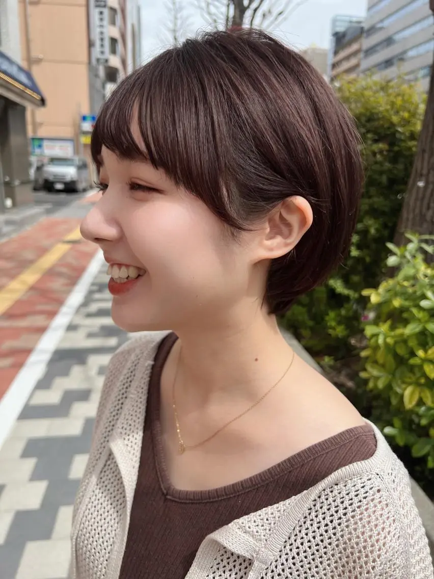 ショート ショートボブ ボブ ショートヘア 吉見 健伸のヘアスタイル