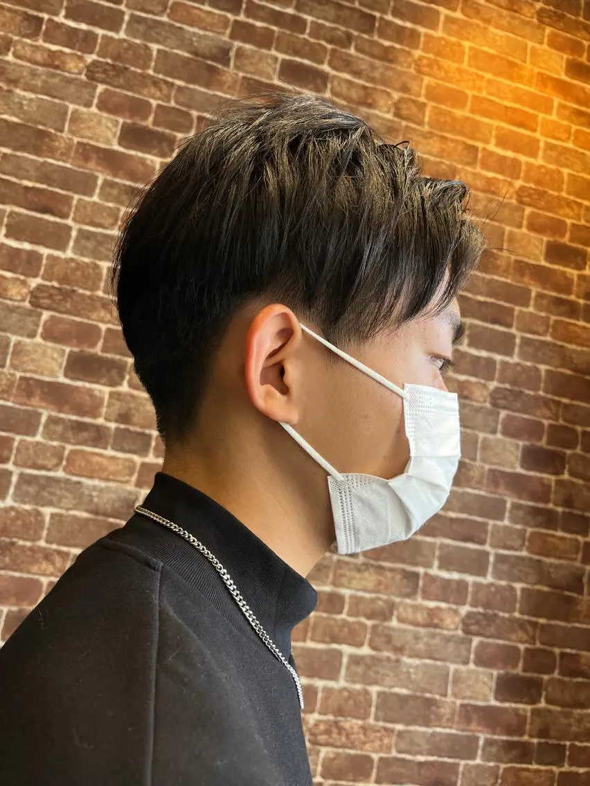 ショート カラー パーマ ヘアアレンジ メンズ キッズ ネイル マツエク・マツパ メンズブリーチ メンズハイライト メンズインナーカラー メンズ韓国風 ブリーチ 久木原 ゆりのヘアスタイル