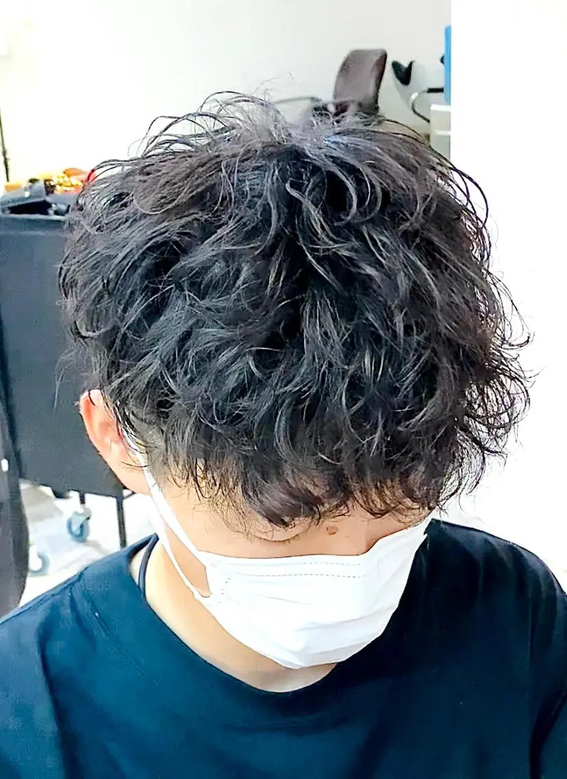 パーマ メンズ メンズパーマ トレンドパーマ‼️ NAOKI💥のヘアスタイル