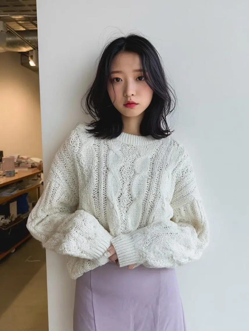 ミディアム ✂ショートボブ専門 津川里緒✨️のヘアスタイル