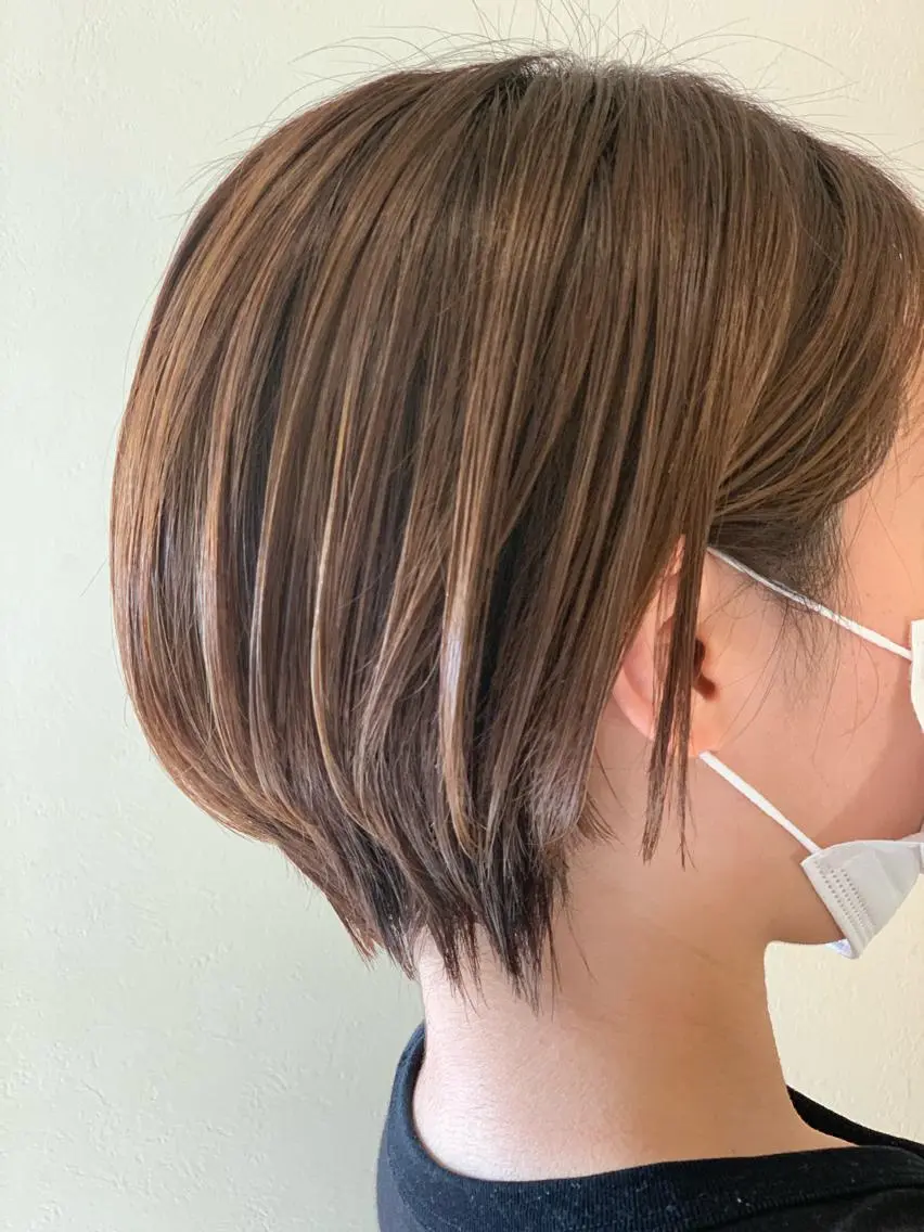 ショート 山中 亮司のヘアスタイル