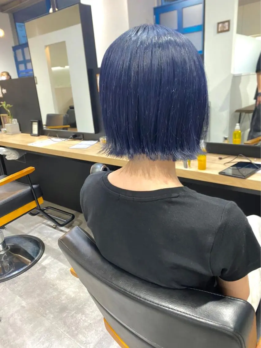 ショート ボブ ヘアカラー トリートメント 🍃ボブ&ショート 特化🍃髪質改善🍃のヘアスタイル