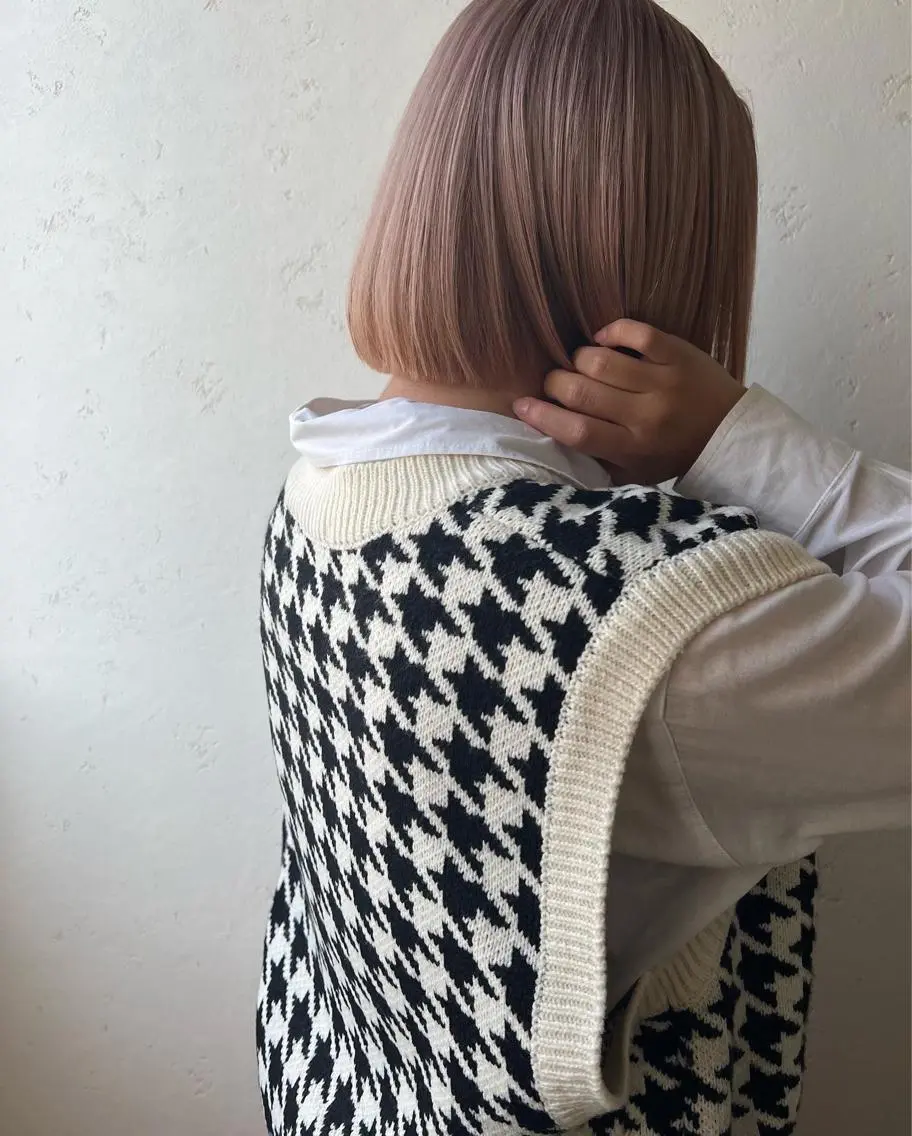 ショート カラー ハイトーンカラー ボブ ➖石江 雷蔵➖のヘアスタイル