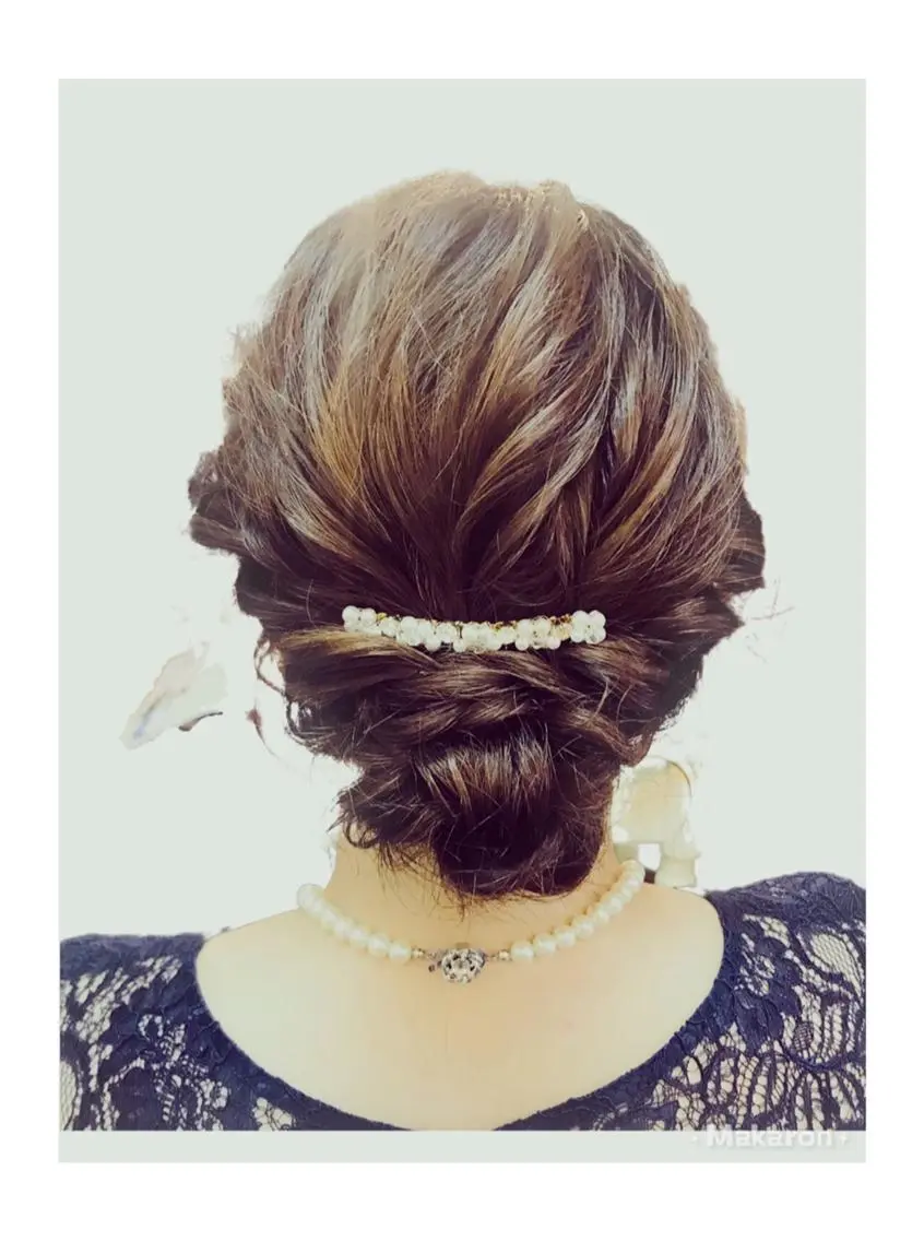 ヘアアレンジ hair works raptureのヘアスタイル