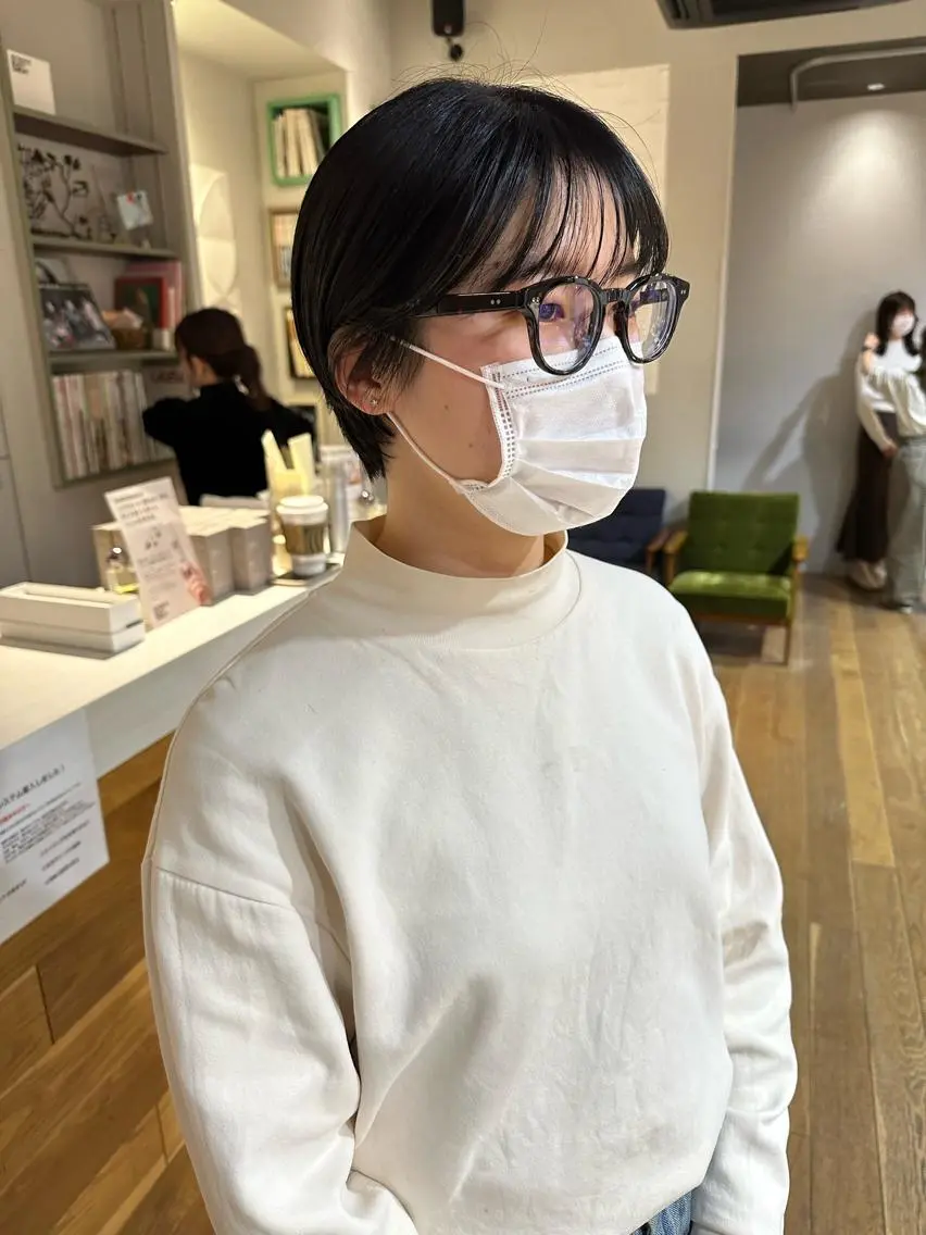 ショート 丸みショート ショートヘア ota miyuuのヘアスタイル