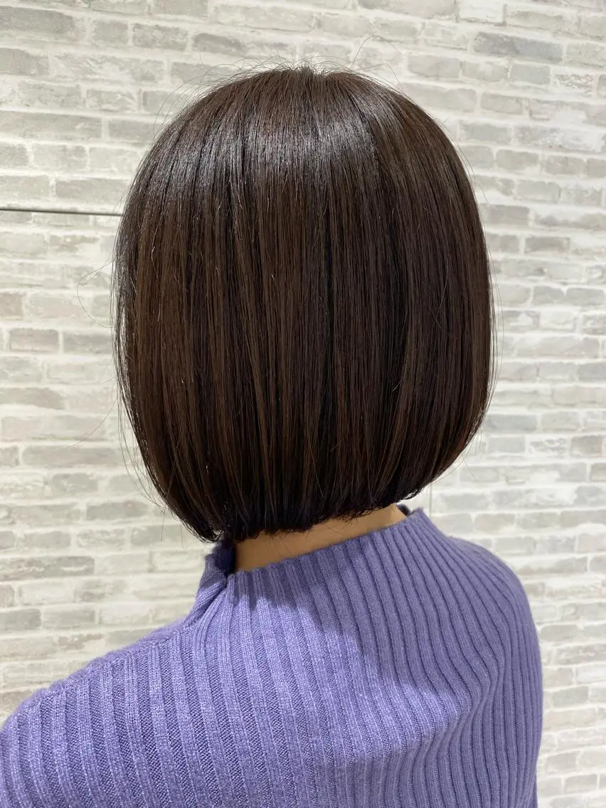 ショート カラー カット ヘッドスパ ✨圧倒的ツヤ髪✨ 小野あすかのヘアスタイル
