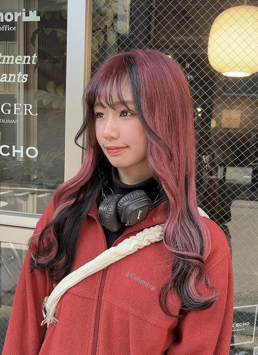 カラー ロング カラー&プルエクステ 大人気！！のヘアスタイル