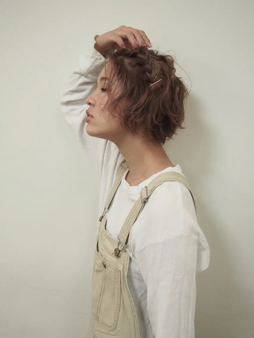 ショート ショートヘア 滝島 真帆のヘアスタイル