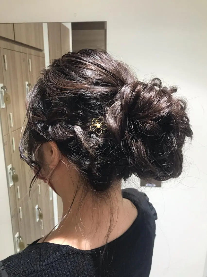 ロング ヘアアレンジ ヘアセット/メンズ パーマChihoのヘアスタイル