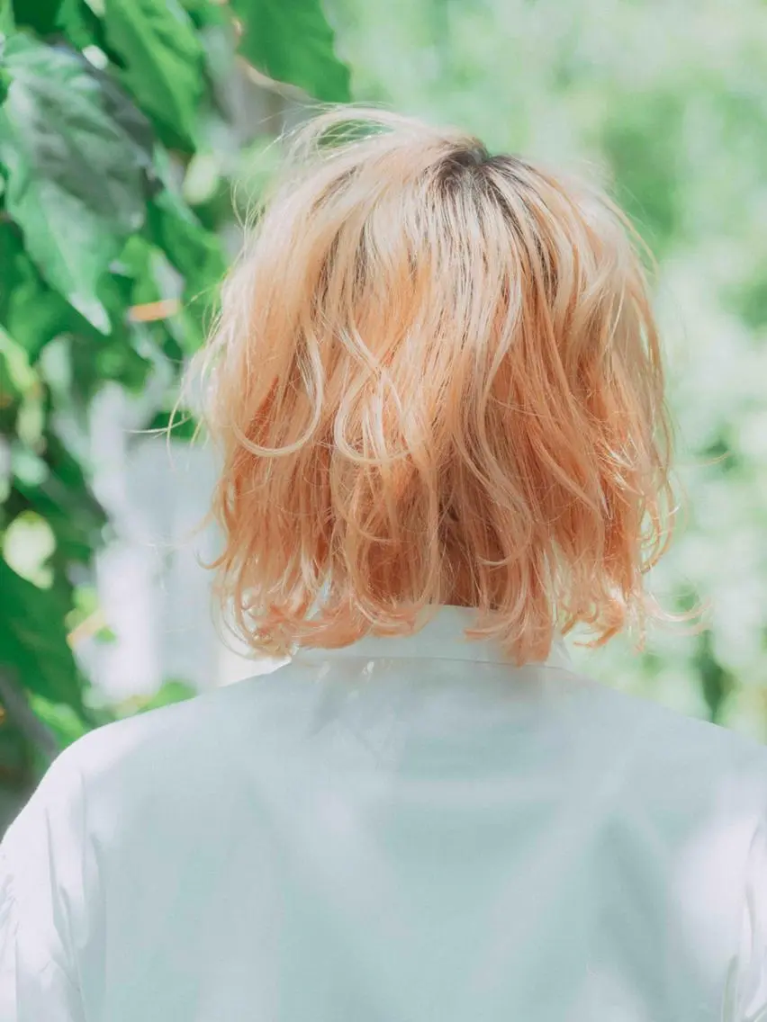 カラー 竹廣 春奈のヘアスタイル