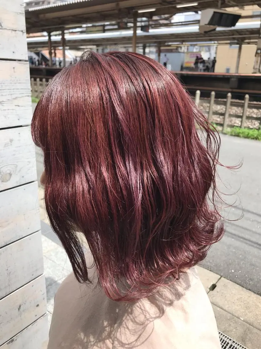 セミロング 松井 博徳のヘアスタイル