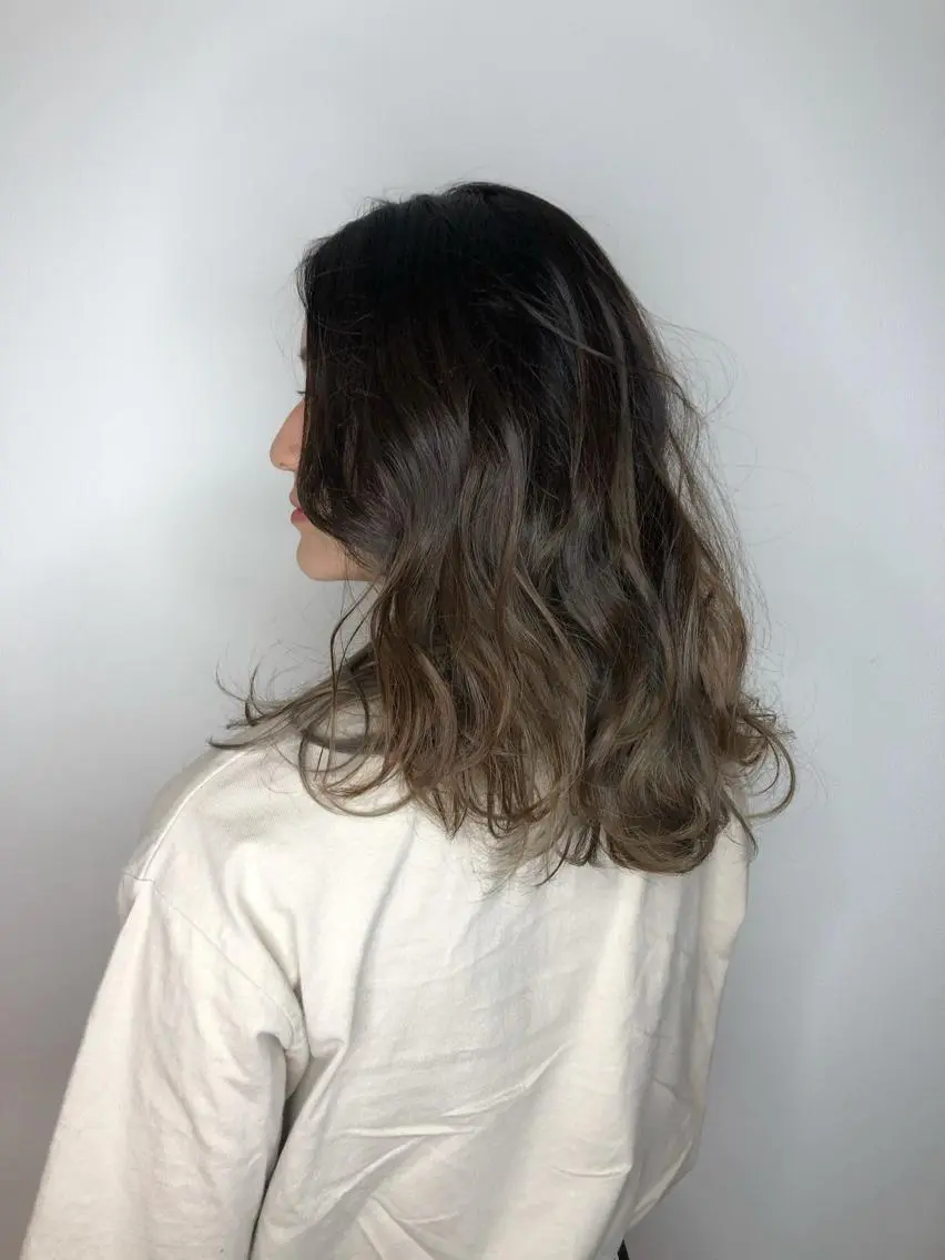 セミロング カラー 🔔支持率NO.1 🔔廣岡慶太のヘアスタイル