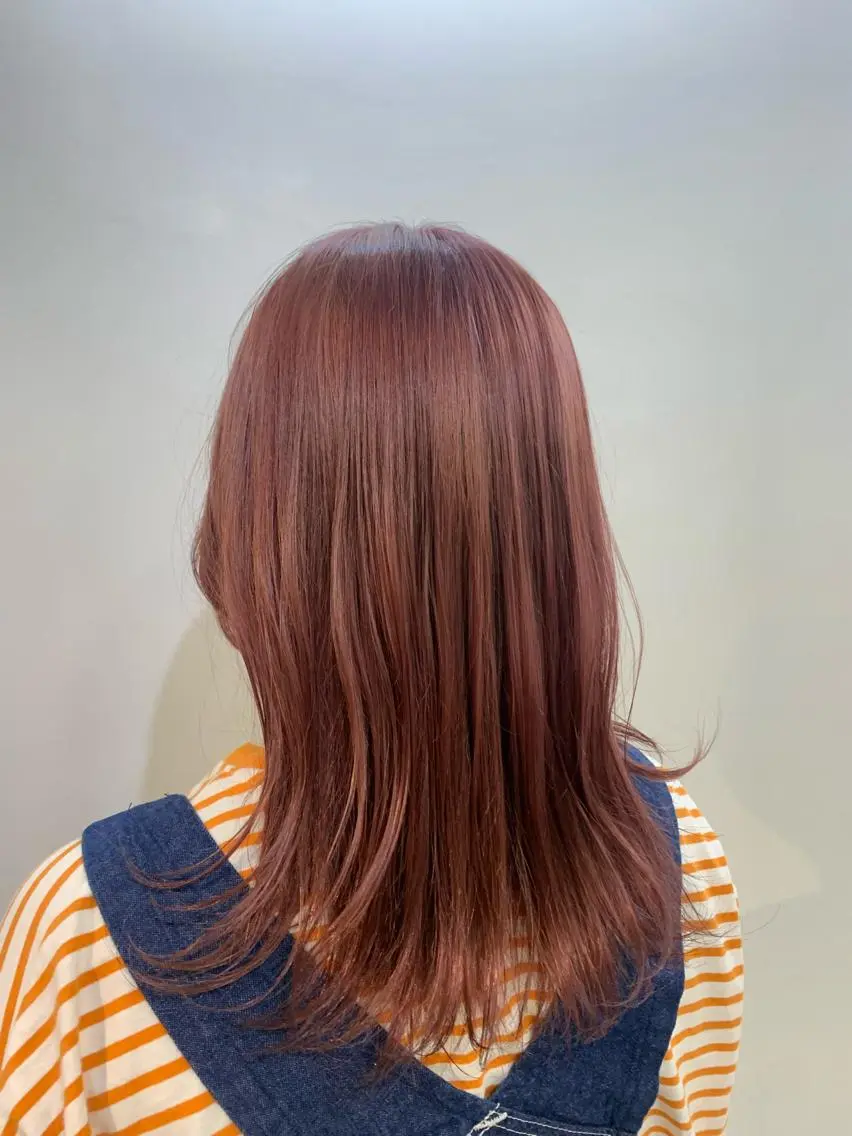 セミロング カラー 🫧nari🫧 谷町 大阪のヘアスタイル