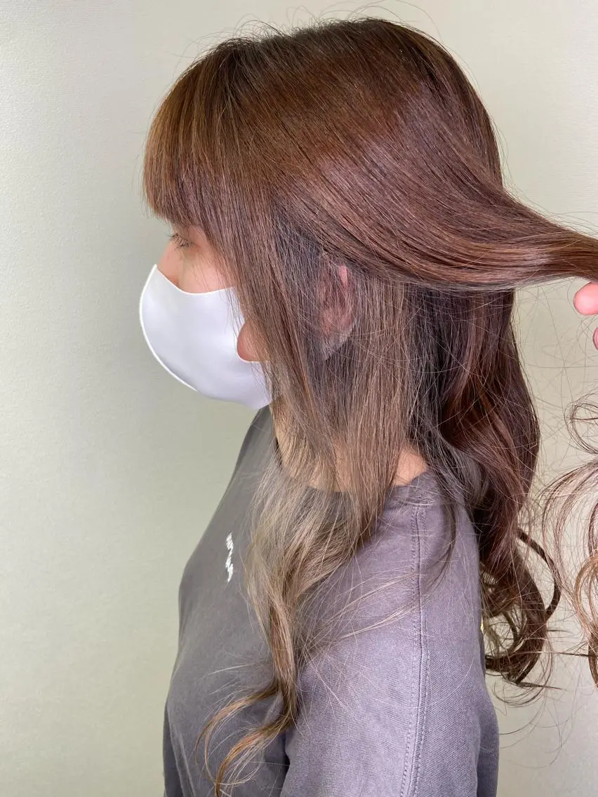 ロング カラー 札幌ブリーチカラー/ ダブルカラー/ドイのヘアスタイル