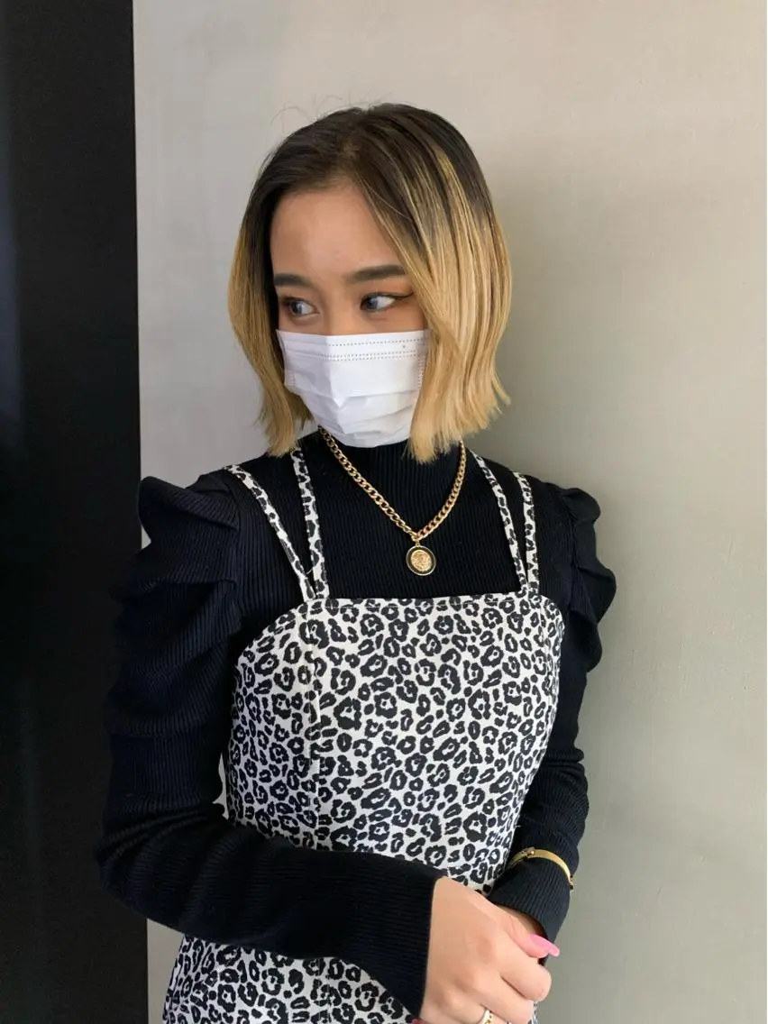 ショート ボブ 外ハネヘア SHACHU baniのヘアスタイル