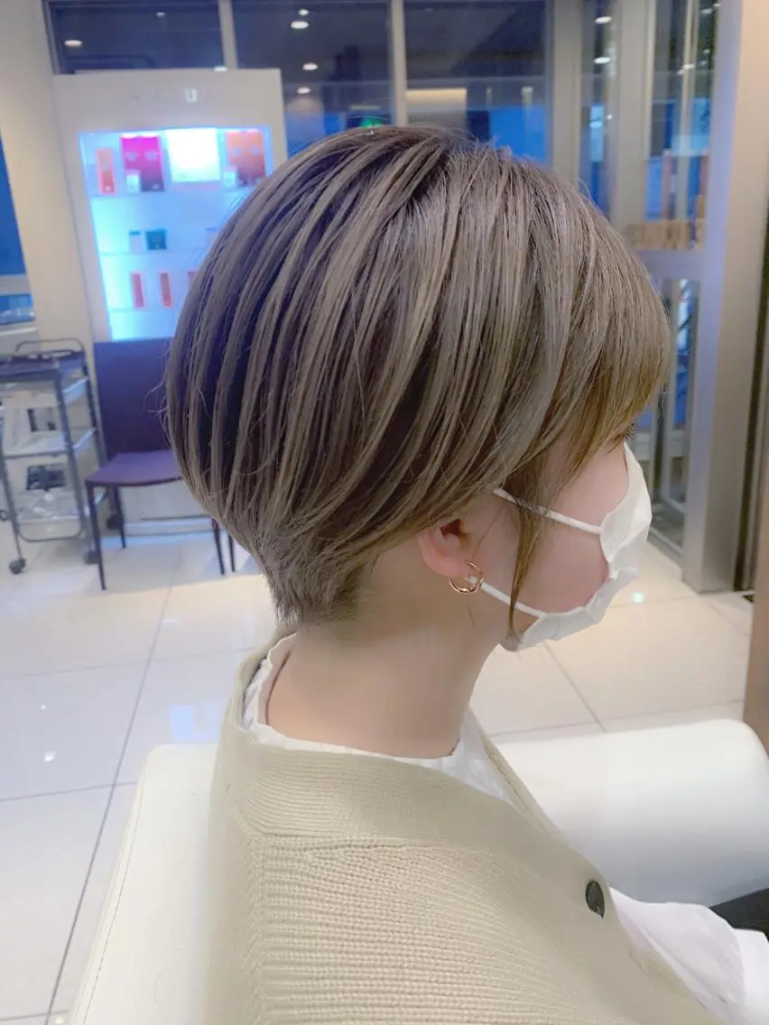 ショート 💎桑原勇志/ ショート/ハイトーンのヘアスタイル