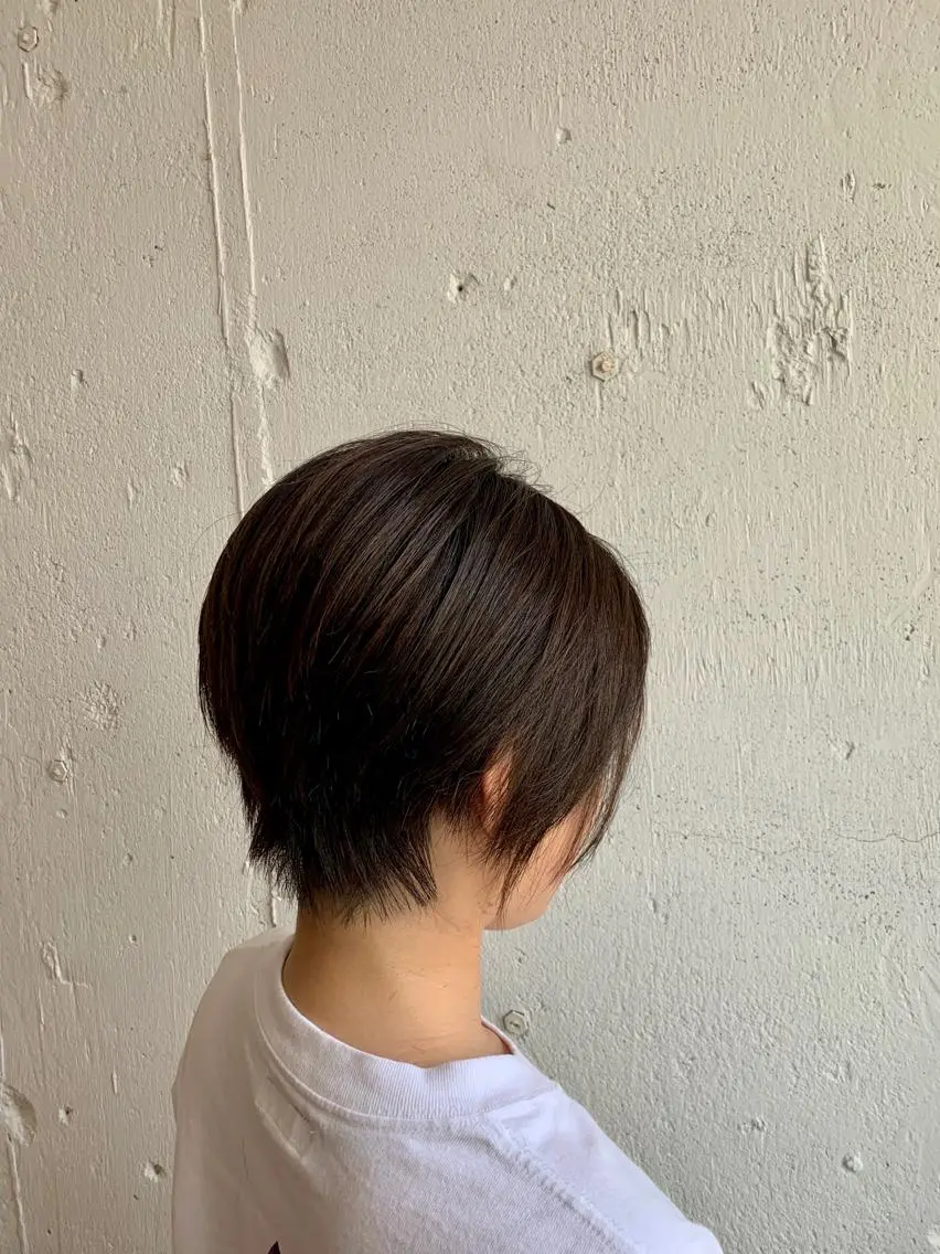 ショート ハンサムショート ショートヘア カット 💛丁寧さNo.🥇 🧸片山智裕💛のヘアスタイル