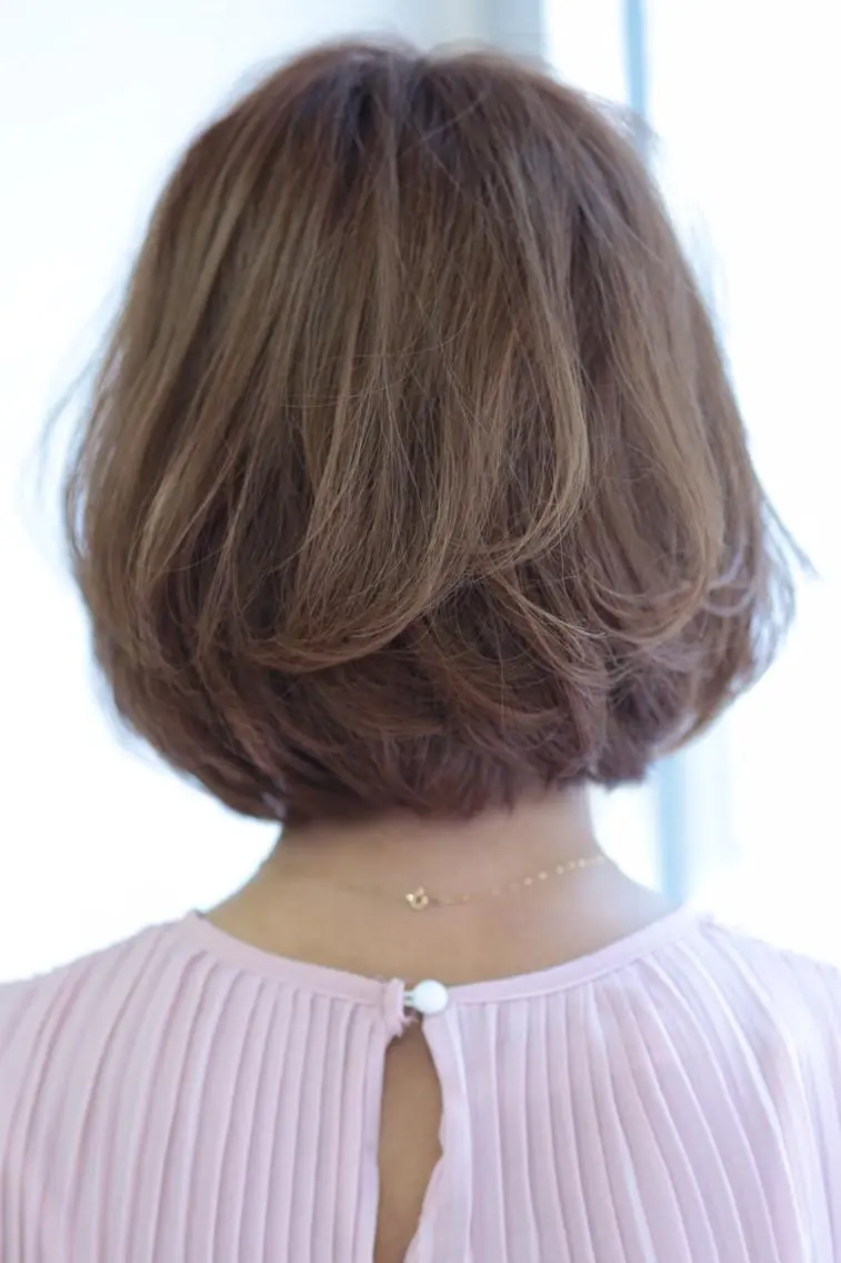ミディアム カラー カット ヘアカラー トリートメント 似合わせカット 銀座/アライ カズヤのヘアスタイル