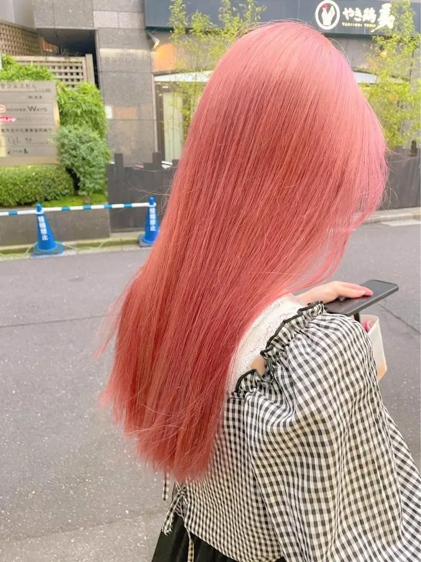 ロング カラー レイヤーカット/ パーマ/MIFAのヘアスタイル