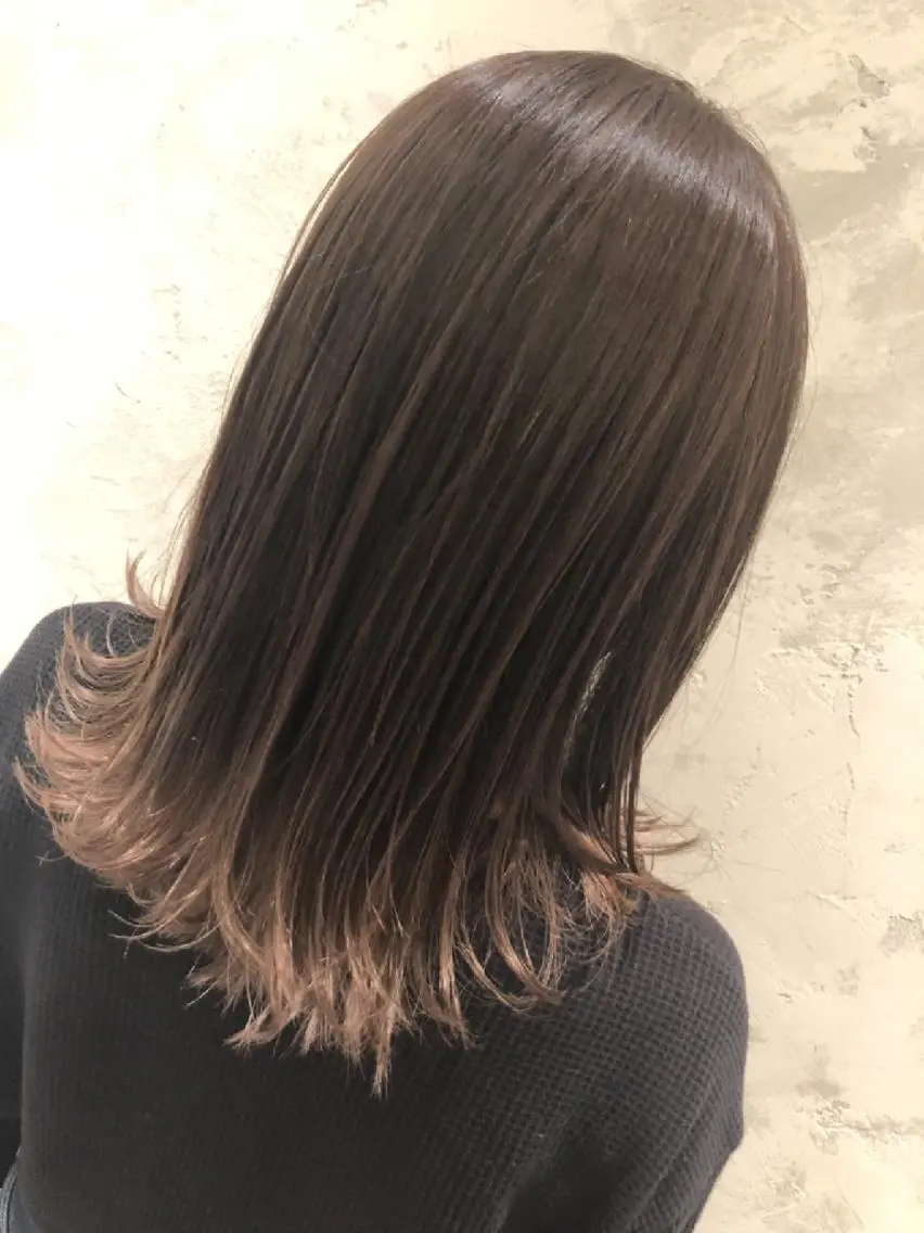 カラー 竹尾 優斗のヘアスタイル
