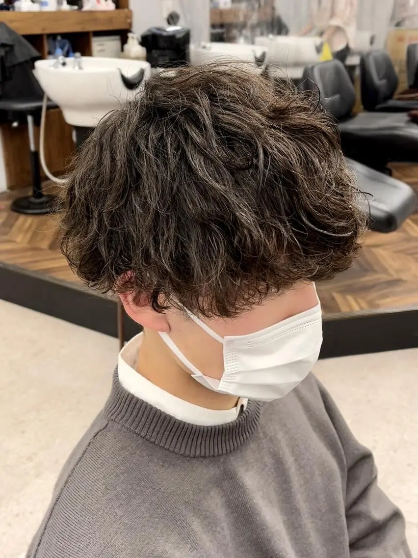 ショート メンズスタイリスト✨ 助川龍哉のヘアスタイル