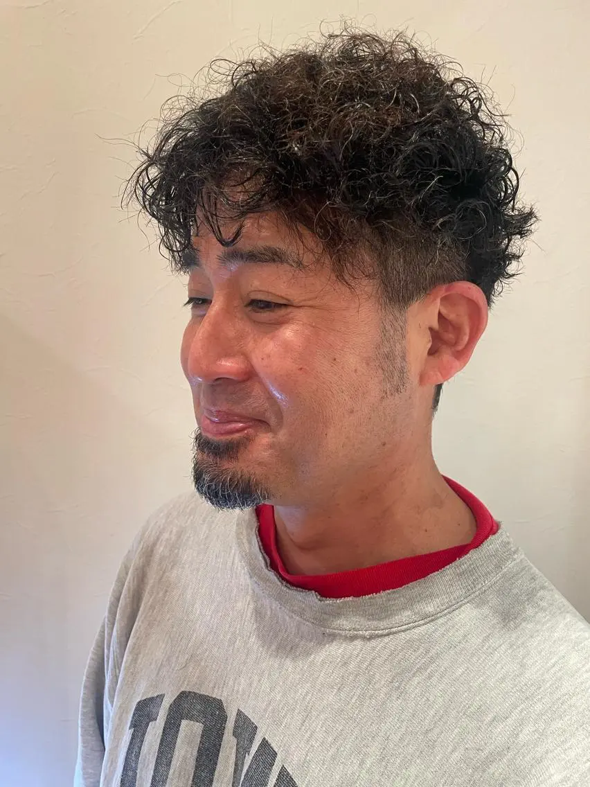 メンズ メンズパーマ メンズツイストパーマ ツイストパーマ ageless/ 髪質改善marinaのヘアスタイル