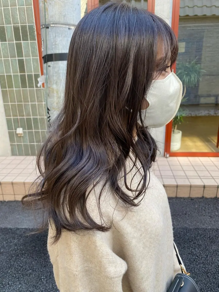 ミディアム カット ヘアカラー トリートメント ヘッドスパ 髪質改善/艶カラー MISATOのヘアスタイル