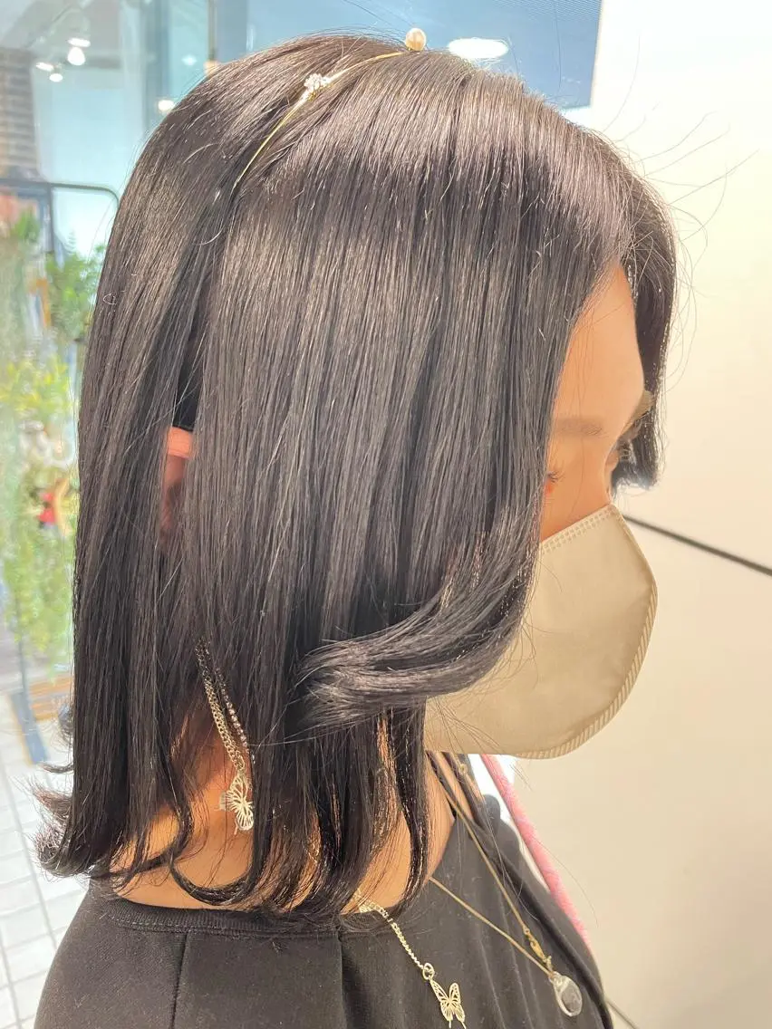 ショート カラー ブリーチ ケアブリーチ ダブルカラー イヤリングカラー ハイトーンカラー るか/透明感 カラー/アレンジのヘアスタイル