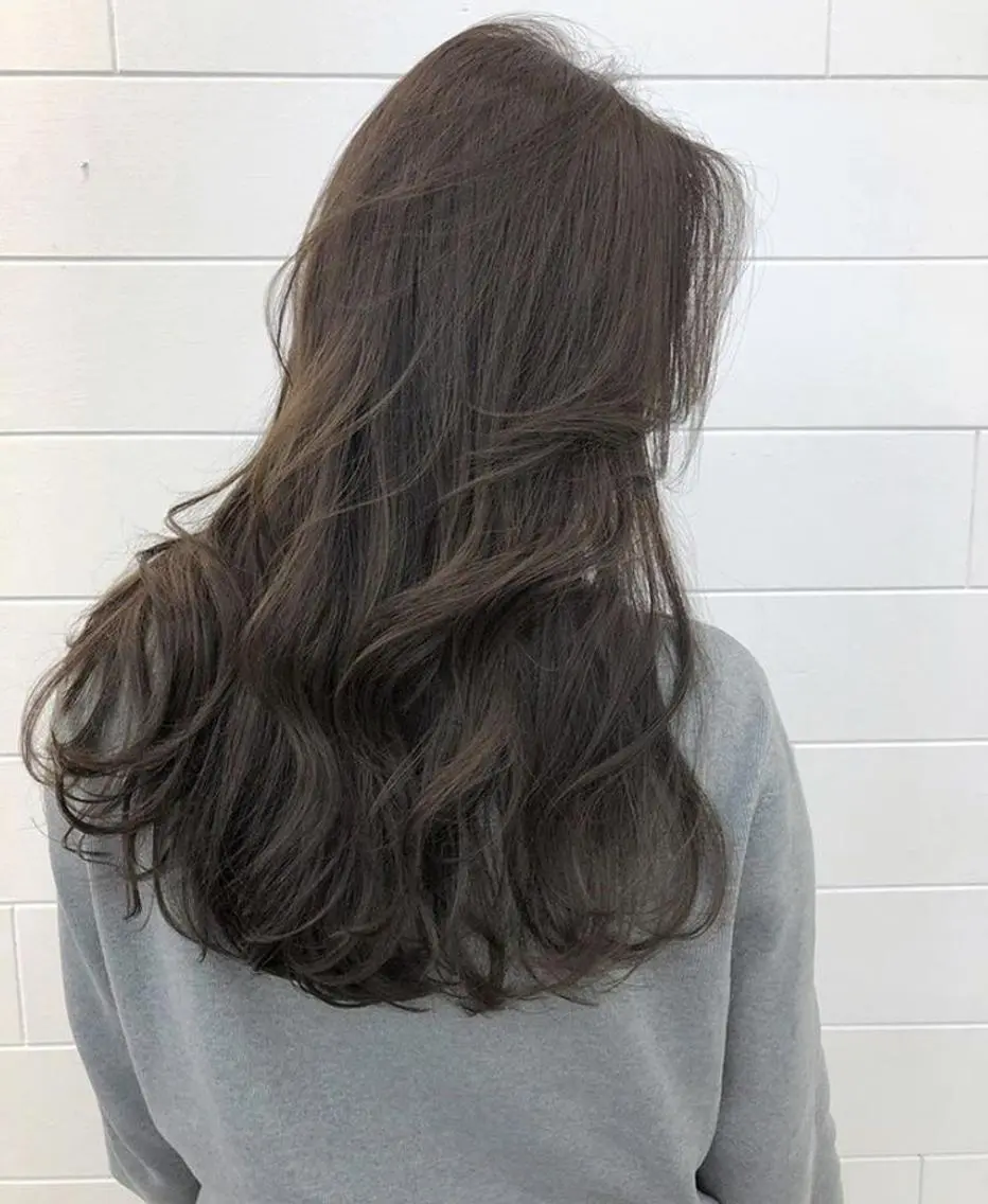 ロング 吉田一輝 外国人パーマのヘアスタイル