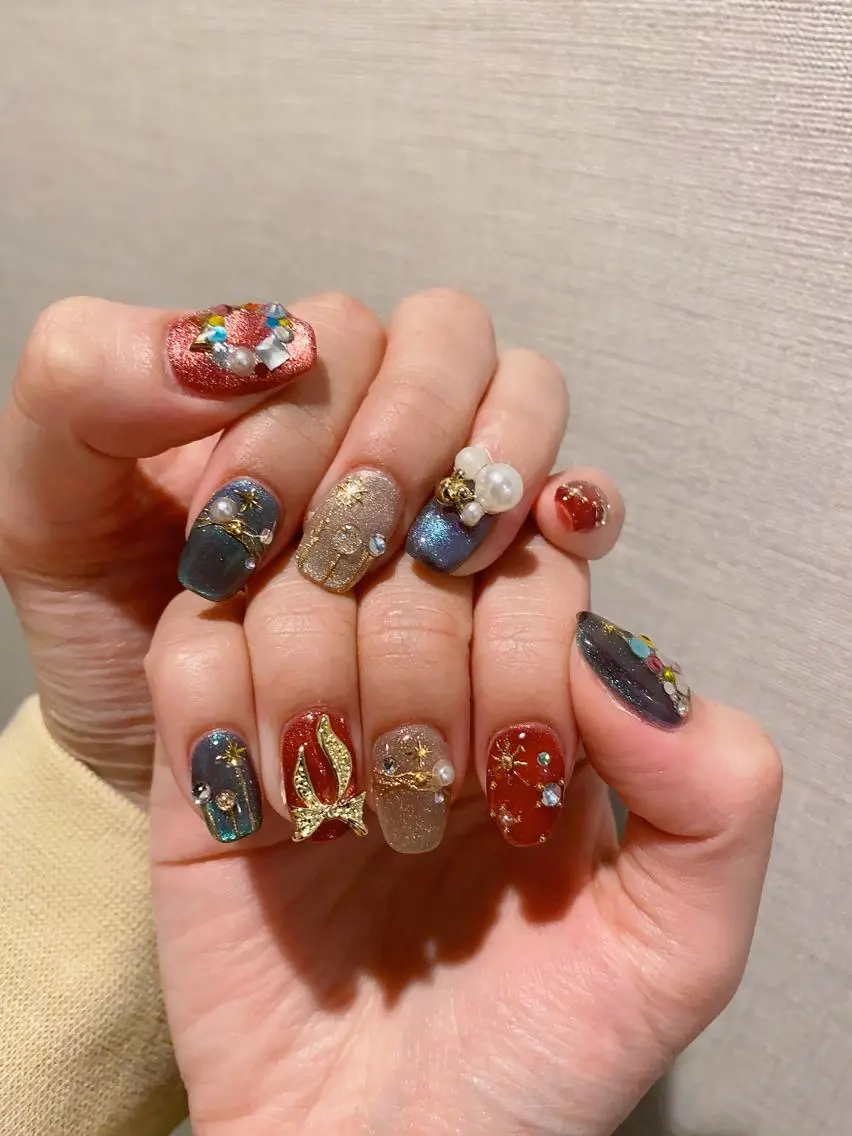 ネイル ハンドネイル 👍thumbs up nail👍のネイルデザイン