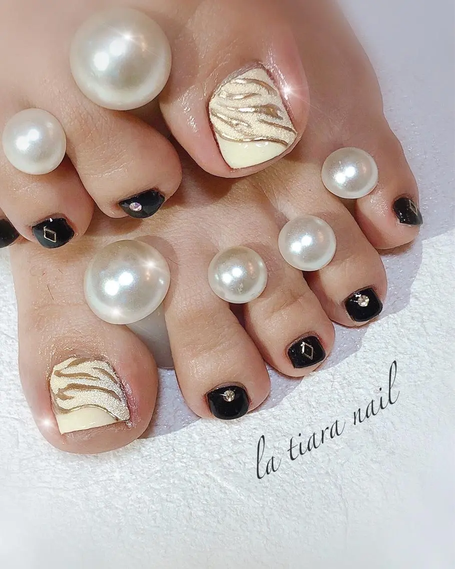 ネイル フットネイル Blue bird  nailのネイルデザイン