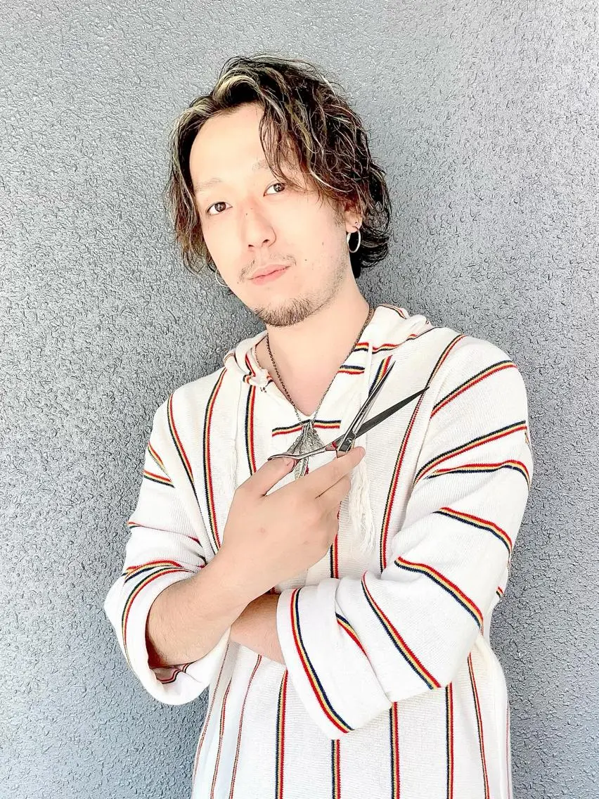 パーマ メンズ トレンドパーマ‼️ NAOKI💥のヘアスタイル