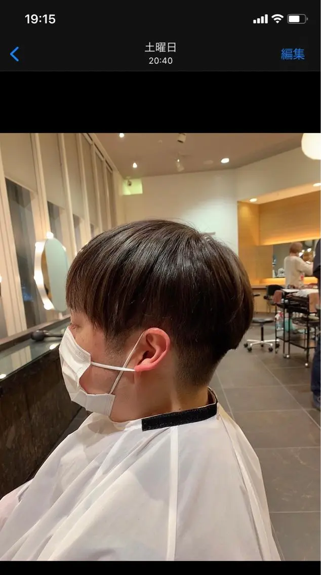 ショート メンズ 遠藤 優介のヘアスタイル
