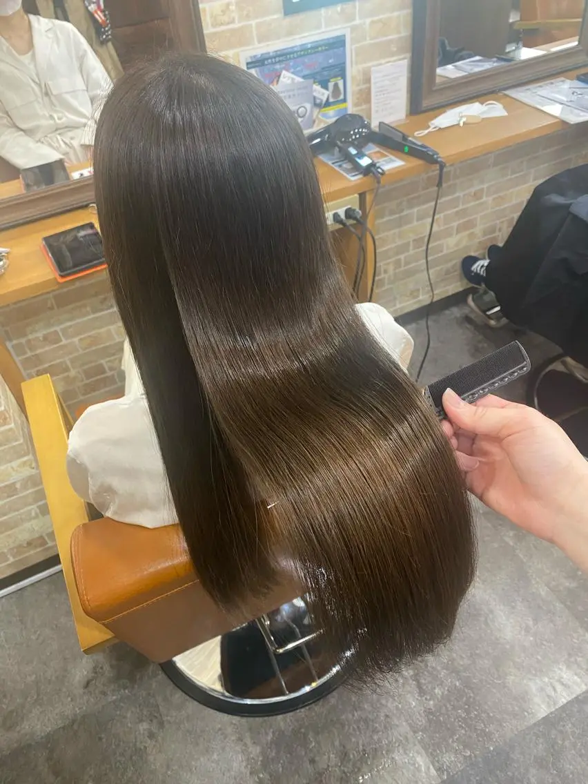 ロング 美髪ヘア 🤍erikaのヘアスタイル