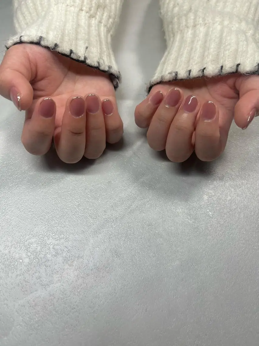 ネイル ミラーネイル SAKU nail 作島茜のネイルデザイン