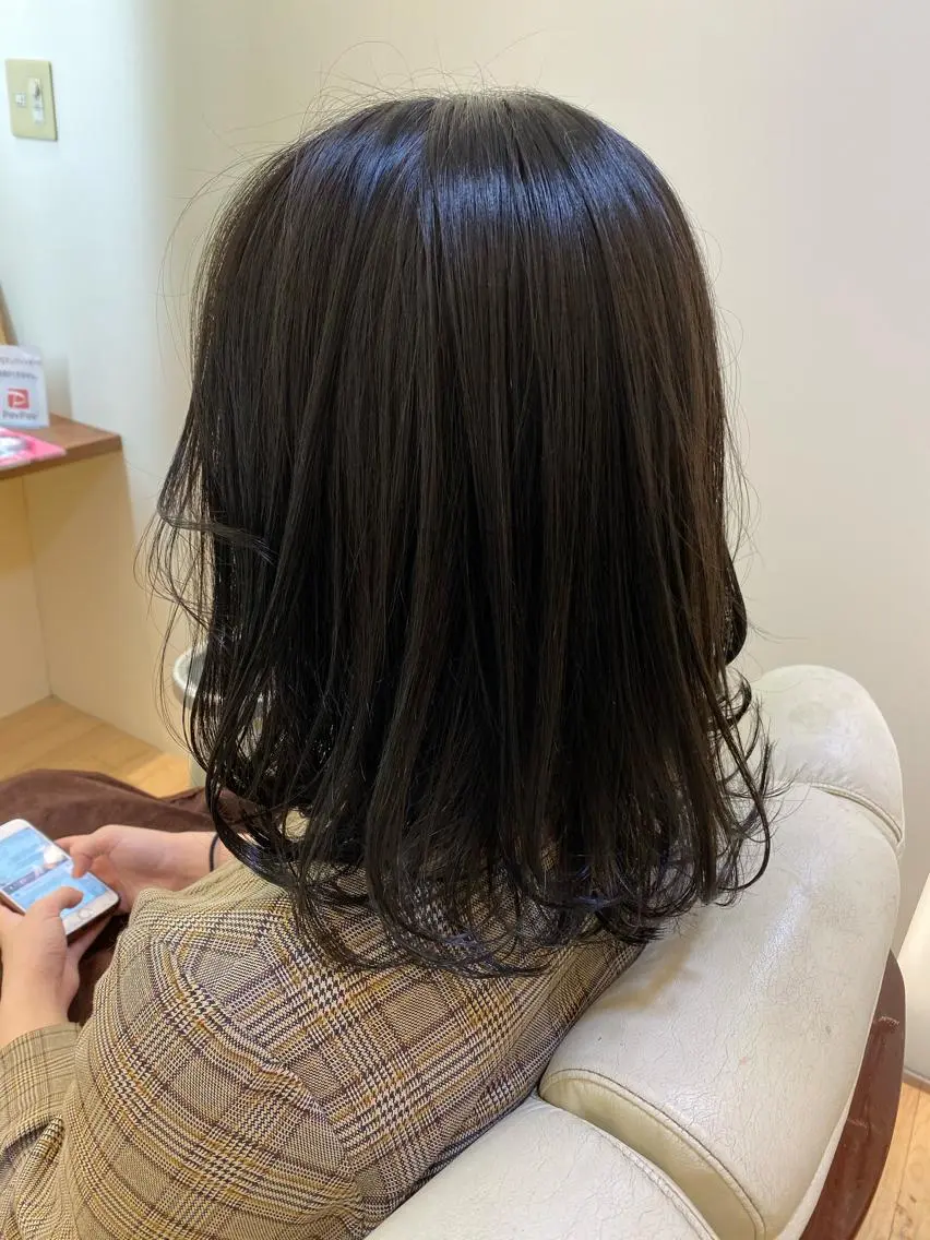 ミディアム カラー 『髪質改善』服部 隆志のヘアスタイル
